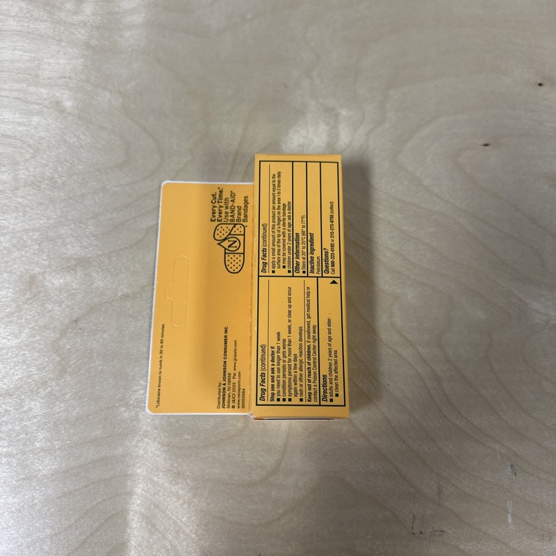 Neosporin Maximum Strength Ointment, 0.5 oz (14.2 g) Expiration 12/2025