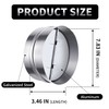 8 Inch Backdraft Damper Back Draft Vent Duct Shutter Blocker,