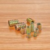 PGMJ 265 Pcs 12 Size M4/M5/M6/M8/M10 Nut Inserts - Zinc