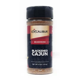 Single Bottle of Seasoning Spice Shakers Excalibur Seasonings (6oz, Blackened Cajun)