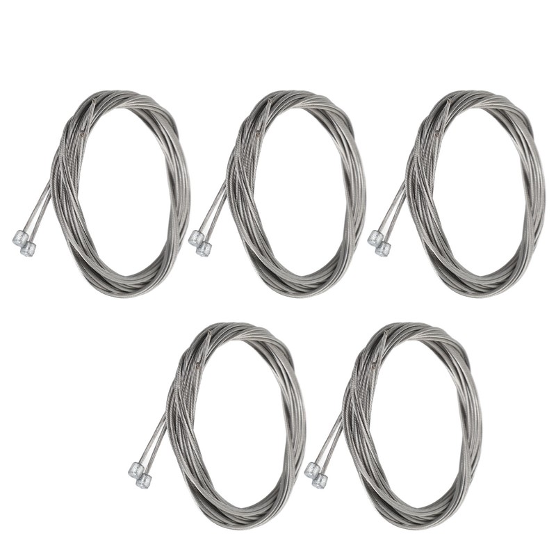 10Pcs Bike Shifter Cable Stainless Steel Rustproof Bicycle Gear Cable
