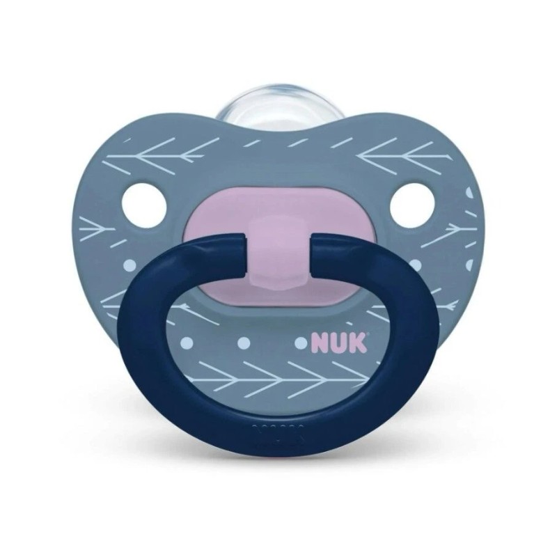 NUK Pacifier Orthodontic Silicone 18-36 Months 2 Pack BPA Free