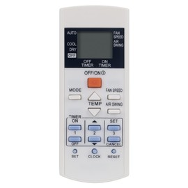 ALLIMITY Replace AC Control fit for Panasonic A/C Air Conditioner A75C3297 A75C3625 A75C2817 A75C2614 CWA75C2614 CWA75C2854