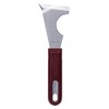 ALLEX Curved Paint Scraper Tool 2.5" Pole and Round Metal,