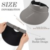 AlisOker Wide Brim Sun Visor Hat for Women Men Foldable