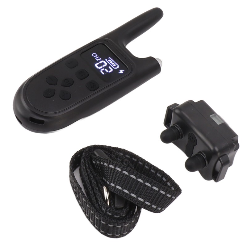 Dog Bark Collar Remote Control Rechargeable Smart IP7 Waterproof Pet