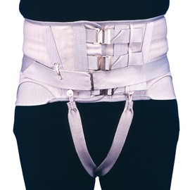 Truform-OTC Sacroiliac Pelvic Support with Lower Back Sacral Pad and Adjustable Lace, 34 Inch Hip