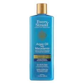 Every Strand Shampoo Hidratante con Aceite de Argan con Macadamia 399Ml