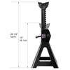 Torin 6 Ton (12,000 LBs) Capacity Steel Jack Stands, 2