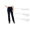 Gloria Vanderbilt womens Amanda Classic High Rise Tapered Jeans, Alton,