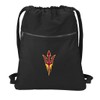 Broad Bay Arizona State Drawstring Backpack RICH CANVAS ASU Cinch