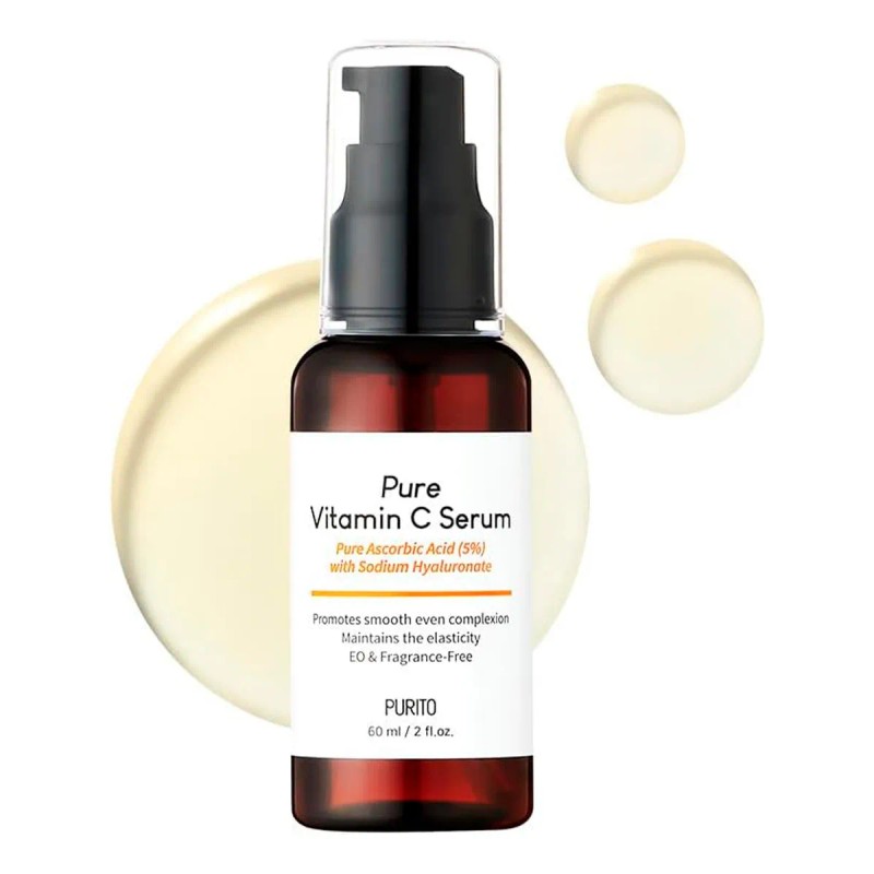 Sérum Facial Purito Vitamina C 5% y Ácido Hialurónico 60ml
