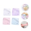 Kisangel 2sets Face Towels Kids Washcloths Set Soft Facial Cleansing