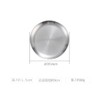 Desirable Stainless Steel Round Plates Small Plates Large Plates Dinner