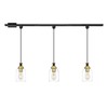 zeyu 3-Light H-Type Track Lighting Pendants, Modern Track Lighting Fixtures,