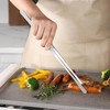 Professional Stainless Steel Tweezers Set, 25-30 cm Length, 4-Piece, Serrated