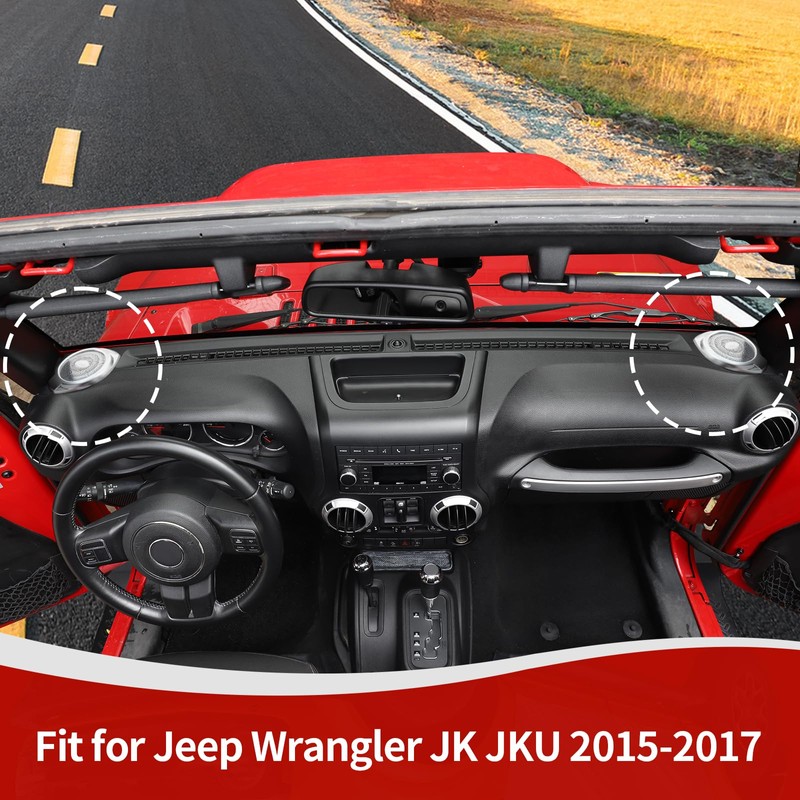 RT-TCZ for Jeep JK A Pillar Speaker Trim Cover for