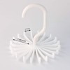 Z ZICOME 3 Pack Twirl Ties Rack Closet Organizer Tie