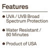 Protector Solar Hidratante Zinc Spf 50, Vegano Y Reef Safe