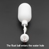 Pxyelec 2pcs Water Filter Float Ball Valve with 1/4" Quick