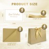TUXIYA Gift Bag, 4PCS 12.6" x 9.8" x 3.9" Gift