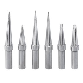Gasea 6pcs ETA ETB ETH ETK ETO ETS Soldering Iron Tips Replacement Solder Iron Tips Kit for WE1010NA WES51 WES50 WEP70 Weller Solder Station
