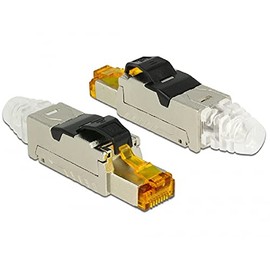 DeLOCK RJ45 Connector Feldkonfektionierbar Cat. 6 A Metal