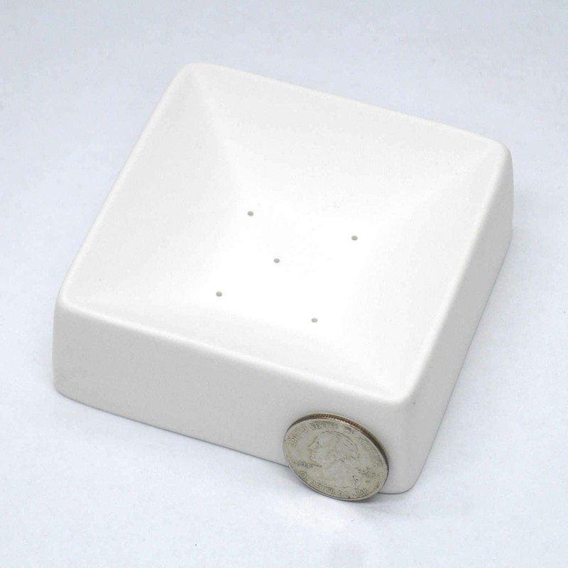 3-1/2" Small Square Sided Slumper Mold