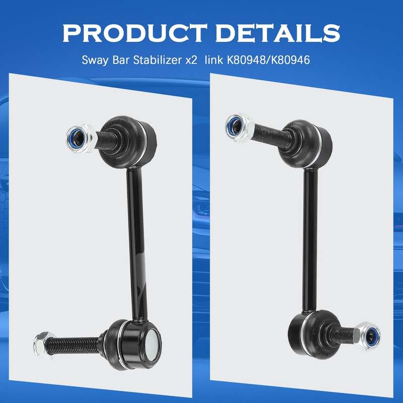 K80946 K80948 Front Stabilizer Sway Bar Link Kit for Toyota