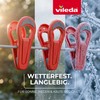 Vileda Set 24 mollette da bucato senza molla metallica -