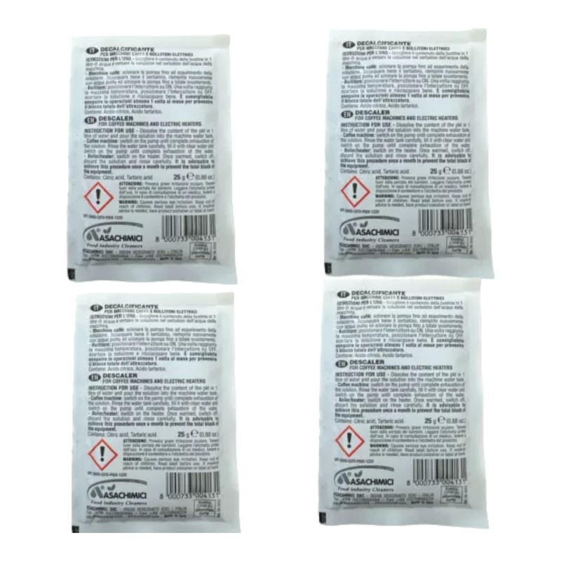 Quailitas Descaler Powder for Sage Coffee Machines, Pack of 4