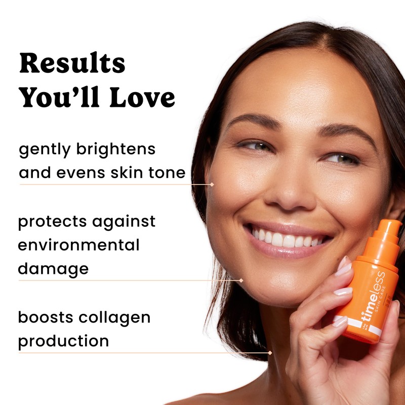 Timeless Skin Care Vitamin C Serum with Vitamin E &