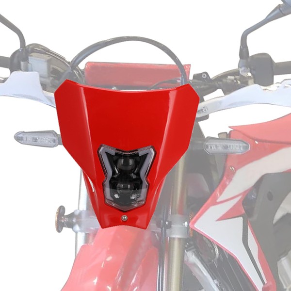 IUVWISN Dirt Bike Headlight LED Kit Waterproof Head Light Universal