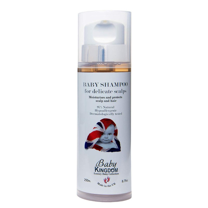 Baby Kingdom Shampoo Moisturizes and Protects Scalp and Hair -