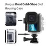 YALLSAME Waterproof Housing for GoPro Hero 12 11 10 9