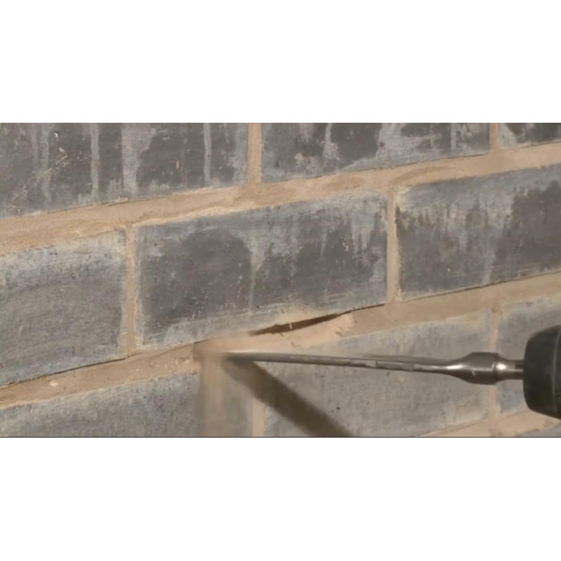 Marshall SDS Plus Brick Removal Chisel, Carbide-Tipped Heat-Treated Flat Blade,