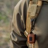 JEELAD Key Ring, Carabiner, Tactical Ring, Velcro, Molle Key Holder,