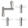 Anphly 4PCS Drum Keys, Universal Drum Tuner with Continuous Standard