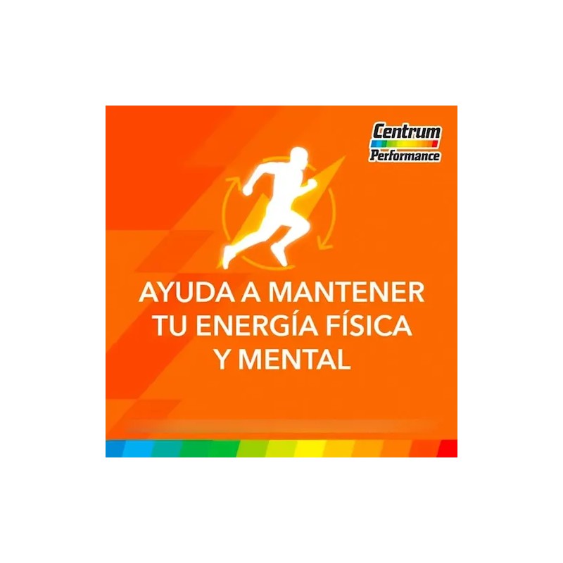 Multivitamínico Centrum Performance 100 Tabletas