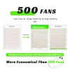 500 Premade Fans Eyelash Extensions 8-15mm Mixed Length Brown Promade