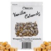 Wrapped Vanilla Caramels - 2 Pound - Individually Wrapped Caramel