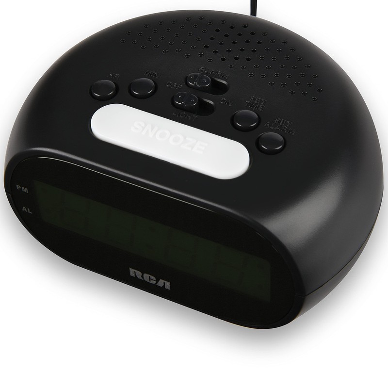RCA Digital Alarm Clock with Night Light