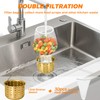 Deep Sink Strainer Basket – Fits Standard 3-1/2" Kitchen Drains
