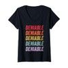 Womens Deniable V-Neck T-Shirt