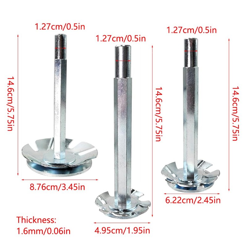 Funnytek PVC Fitting Saver 3 Inch PVC Pipe Reamer for