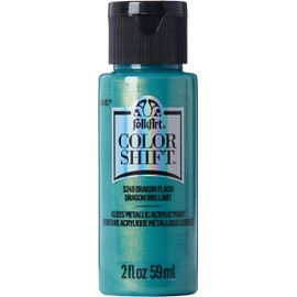 FolkArt Color Shift Acrylic Paint, 2 Ounce, Dragon Flash 2 Fl Oz
