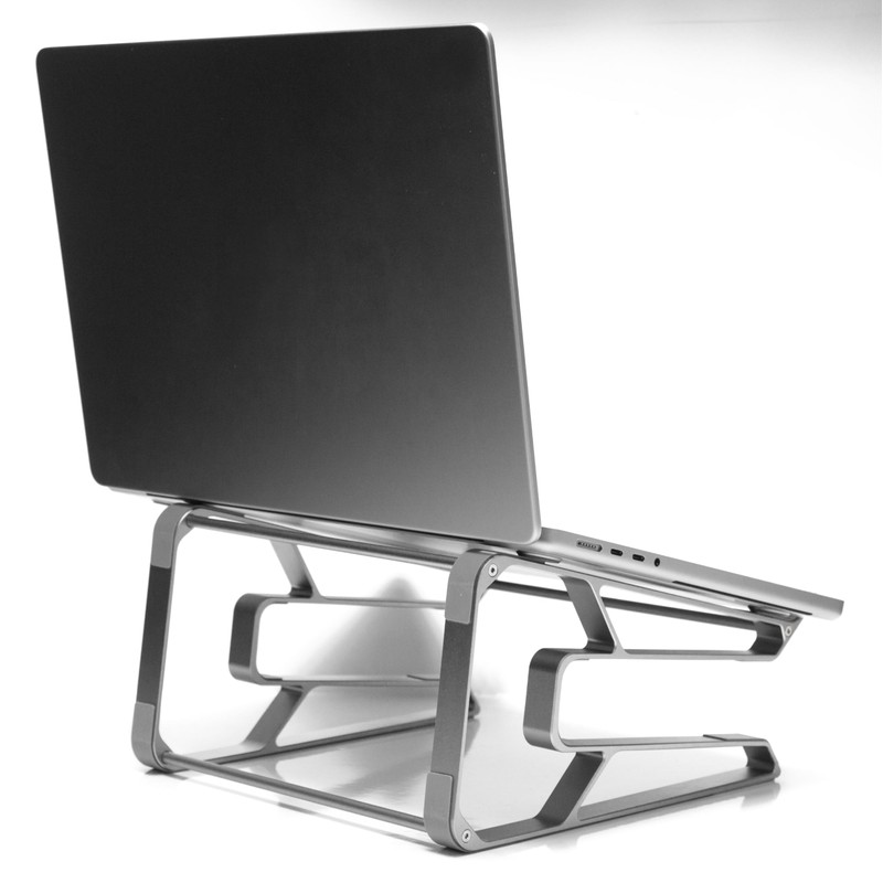 Native Titan Ergonomic Aluminum Laptop/Notebook Riser Stand & Organizer