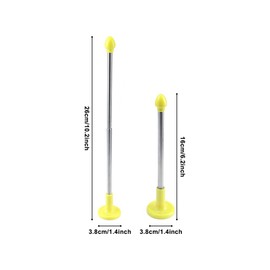 MiOYOOW Alignment Rods, Magnetic Club Alignment Stick Foldable Practice Trainning Aid Sticks Help Visualize and Align Your Shot