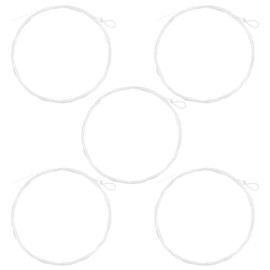 The Lord of the Tools 5 Pieces Fly Fishing Tapered Leader Fly Fishing Line Leader Fly Fishing Line with Pre-Tied Loop for Freshwater Fishing 5 x 9 Feet