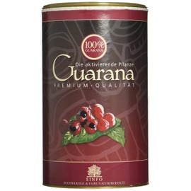 Sinfo Organic Guarana Powder from Brazil, Activating, Pack of 1 (1 x 500 g) - Organic